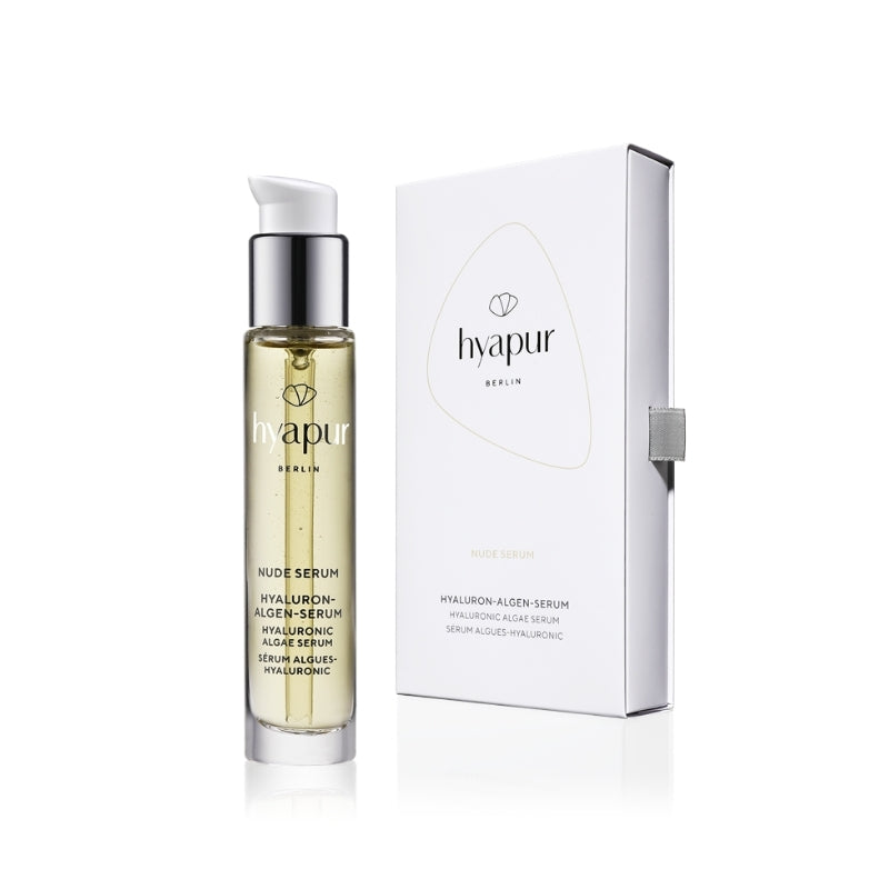 hyapur® Berlin Hyaluron-Algen-Serum Anti-Aging Nude Serum 15ml für widerstandsfähige Haut