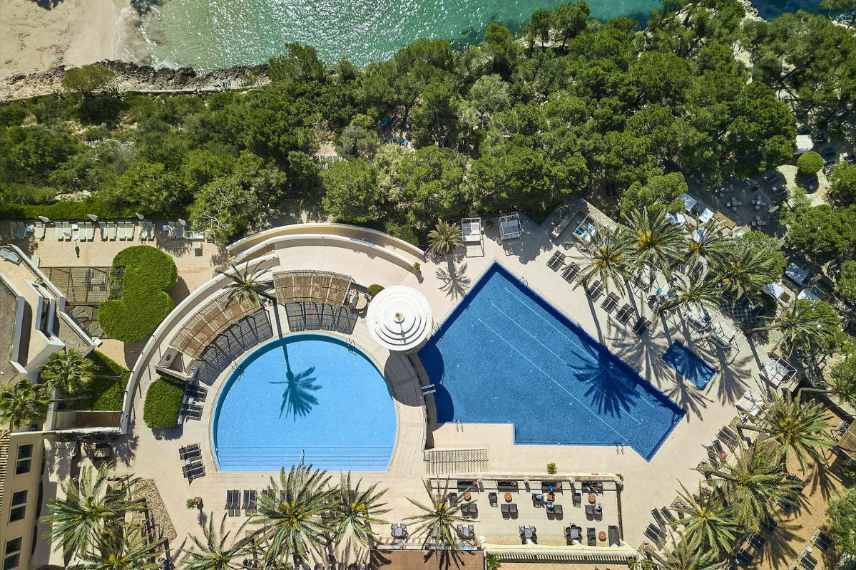 Der ROBINSON Club Cala Serena, hyapur® Berlins erster und längster Spa-Partner, von oben
