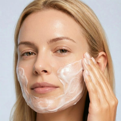 1. Gesicht gründlich reinigen