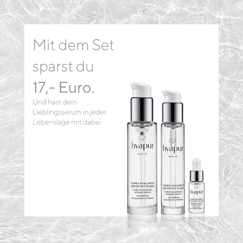 mit dem Set sparst du gegenüber dem Einzelkauf