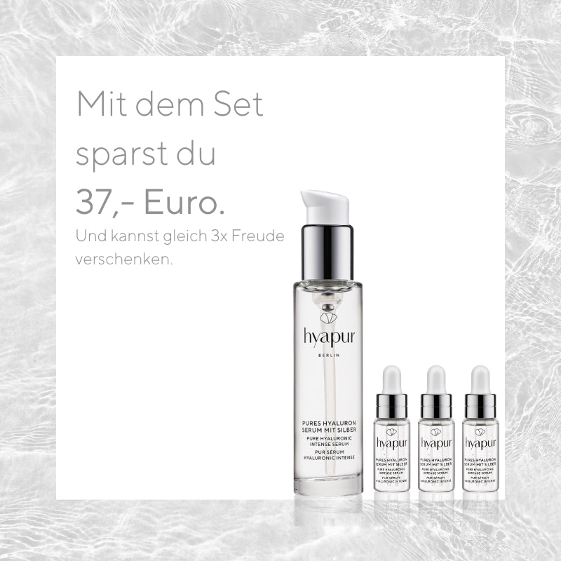 mit dem Set sparst du gegenüber dem Einzelkauf