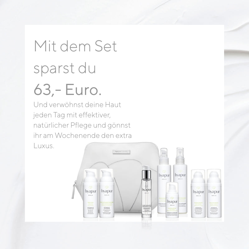 mit dem Set sparst du gegenüber dem Einzelkauf